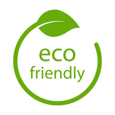 Eco friendly icon vector for graphic design, logo, website, social media, mobile app, UI illustration