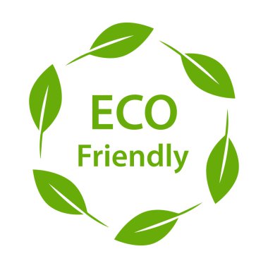 Eco friendly icon vector for graphic design, logo, website, social media, mobile app, UI illustration