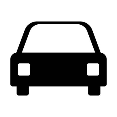 Araba vektör simge düz stil otomobil sembolü, web tasarım, logo, Kullanıcı arabirimi için. illüstrasyon