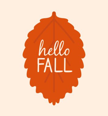 Sonbahar rozeti, etiket, çıkartma. 