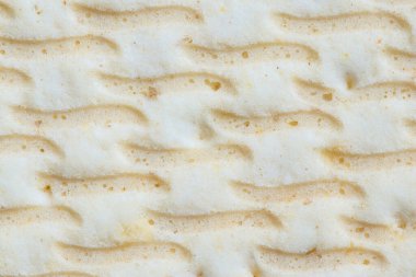 Kuru, çıtır çıtır, küçük, beurre bisküvinin arka tarafı soyut doku arkaplanı.