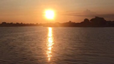 çok güzel gün batımı manzarası