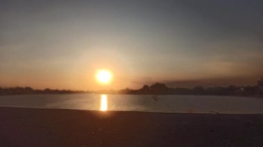 çok güzel gün batımı manzarası