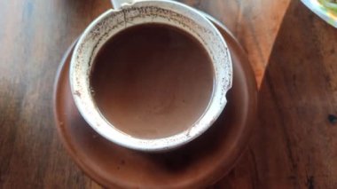 sıcak kahve içmek için hazır