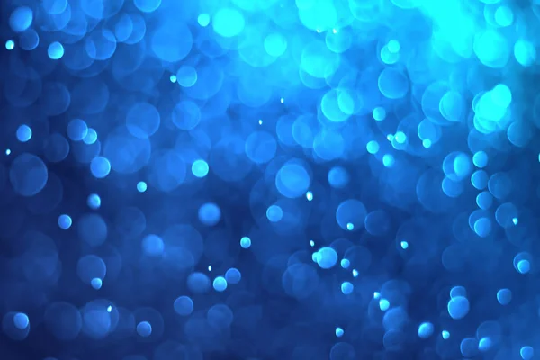 Blue Bokeh Background Blurred Background Beautiful Glowing Light — Stock Photo, Image