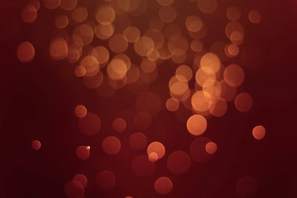 Rode Bokeh Achtergrond Wazige Achtergrond Mooi Gloeiend Licht — Stockfoto
