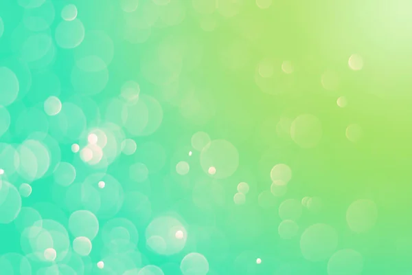 Green Bokeh Background Gradient Blurred Background Beautiful Glow — Stock Photo, Image