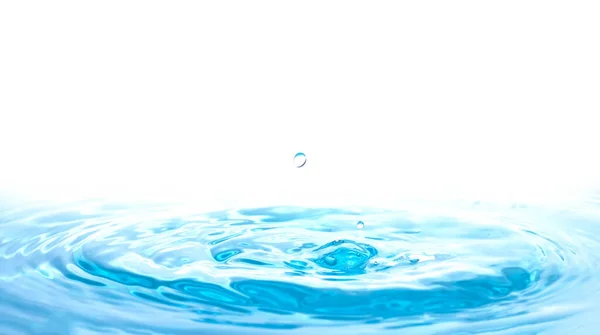 Waves Water Caused Falling Droplets Illustration Close View — Foto de Stock