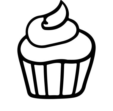 Pastane ve Tatlı Temaları İçin Krem şantili Lezzetli Kek