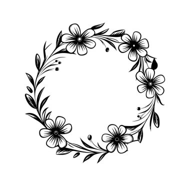 El Tarlası Çiçekleri ve Yaprakları ile Zarif Çiçek Tasarımı