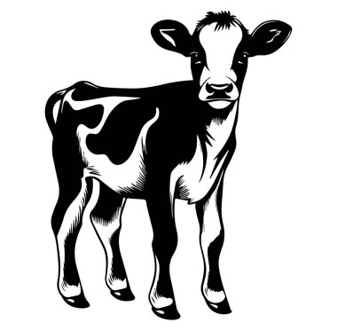 Sevimli Siyah ve Beyaz Baldır Dikey Bir Konumda Duruyor