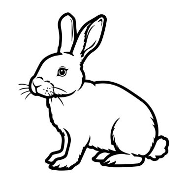 Renklendirme ve Resim Kullanımı için Şirin Tavşan Özeti