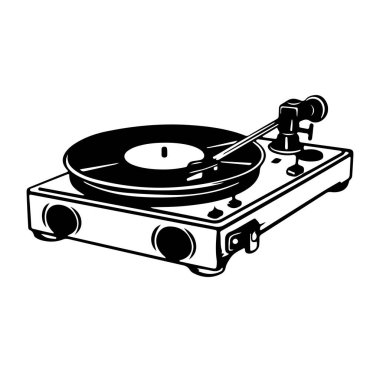 Müzik Aşıkları için Vinil Kayıtlı Klasik Turntable
