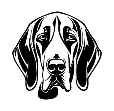 Siyah-Beyaz Bir Köpek Başı 'nın Ayrıntılı Resimleri