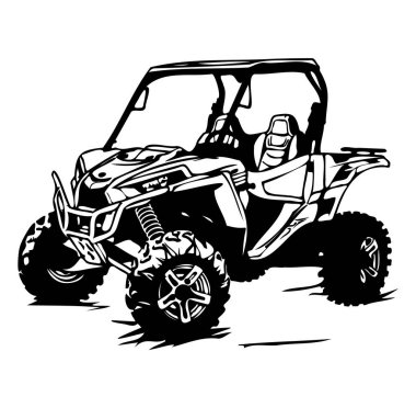 Yüksek Geçiş ve Geniş Lastiklere sahip Off-Road Aracı