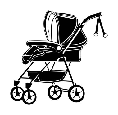 Dört Tekerlekli ve Örtülü Bebek Arabası Tasarımı