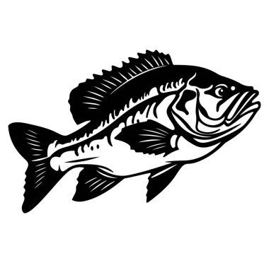 Keskin Ayrıntılar ve Açık Satırlarla Siyah Bas Resimleri