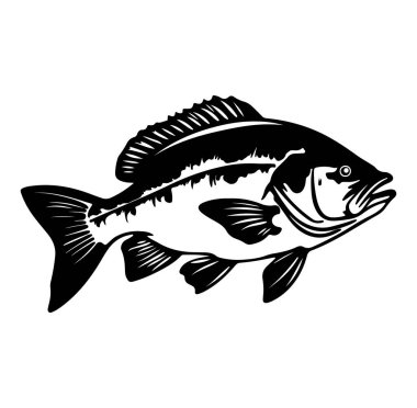 Ayrıntılı Özelliklerle Siyah Bas Silüeti ResmiComment