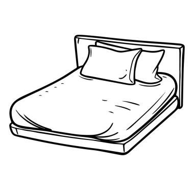 Yumuşak Yastık ve Battaniyeli Konforlu Yatak