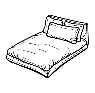 Yumuşak Yastıklı ve Yumuşak Yataklı Rahat Modern Yatak