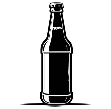 Kabarcıklı ve Temiz Tasarımlı Klasik Soda Şişe Tasarımı