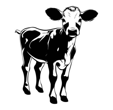 Ayakta Duran Genç Bir Baldırın Siyah ve Beyaz Fotoğrafı