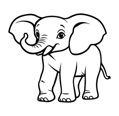 Mutlu Bebek Fil 'in Sevimli Çizgi Filmi