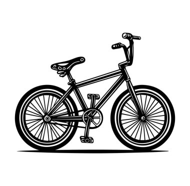 Grafik Sanatları ve Tasarımları için Klasik Bisiklet Tasarımı