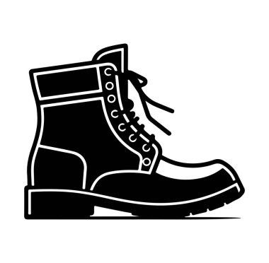 Siyah ve Beyaz Çizme Tasarımı Modaya uygun.