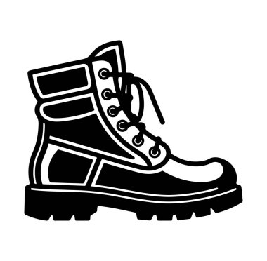 Dış Macera İçin Siyah Yürüyüş Ayakkabıları