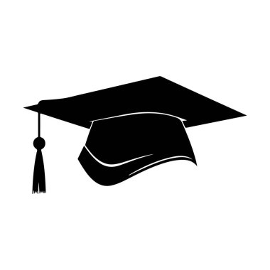 Klasik Mezuniyet Kaptanı Silueti, Akademik Başarı ve Kutlamayı Sembolize Ediyor