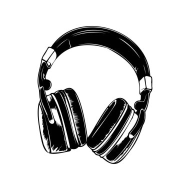 Müzik Aşıkları ve Ses Tutkuları için Siyah ve Beyaz Tasarımlı Klasik Biçim Kulaklıklar