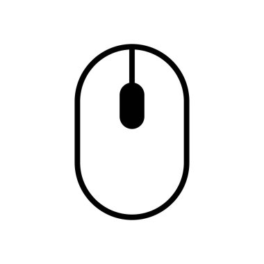 bilgisayar fare simgesi vektör şablonu
