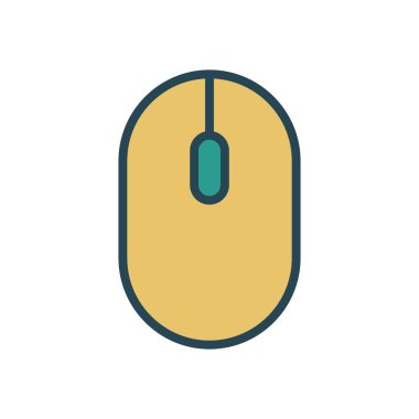 bilgisayar fare simgesi vektör şablonu