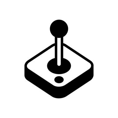 joystick simge vektör şablonu
