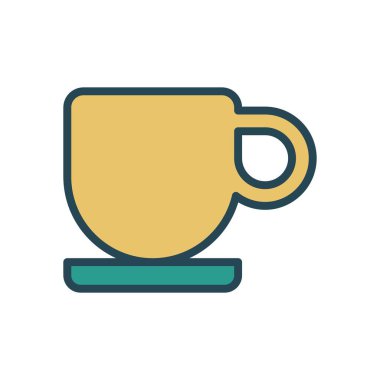 kupa, kupa simgesi vektör şablonu