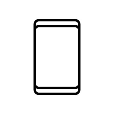 akıllı telefon simgesi vektör şablonu