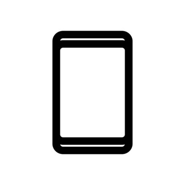 akıllı telefon simgesi vektör şablonu