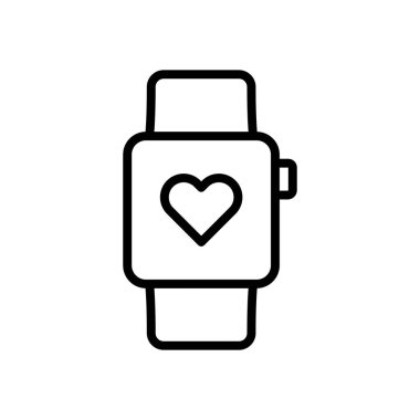 smartwatch simge vektör şablonu