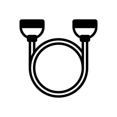 Direnç bant simgesi vektör şablonu