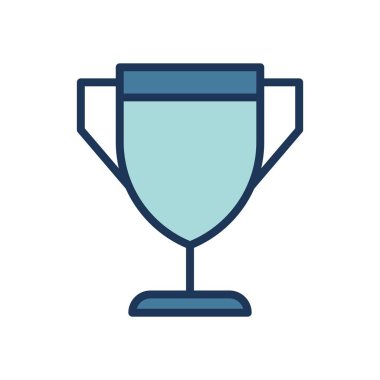 kupa simgesi vektör şablonu