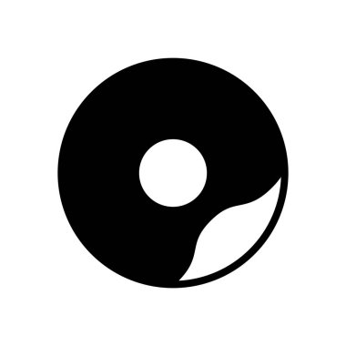 donutlar simge sembolü vektör şablonu