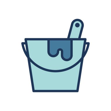 boya kutusu sembol vektör şablonu