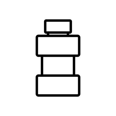 gargara simgesi sembolü vektör şablonu