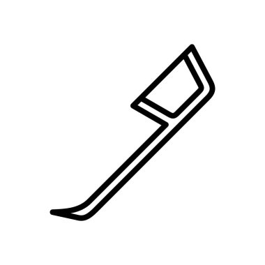 Diş ipi simgesi vektör şablonu