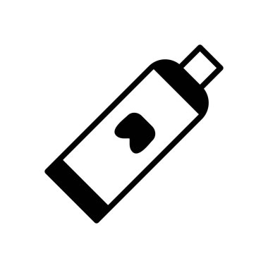 diş macunu simgesi vektör şablonu