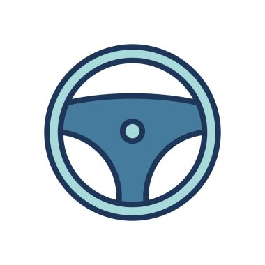 direksiyon simgesi vektör şablonu