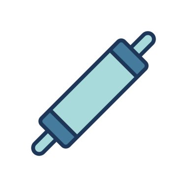 yuvarlanan pin simgesi vektör şablonu