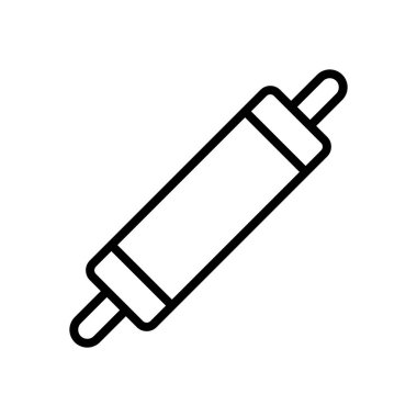 yuvarlanan pin simgesi vektör şablonu