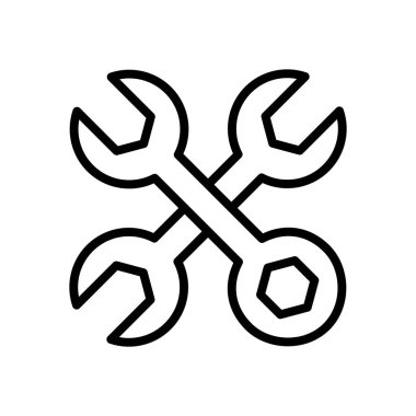 mekanik araçlar simge vektör şablonu